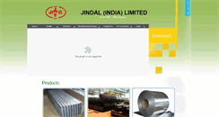 Desktop Screenshot of jindalindia.com